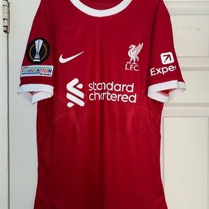 23/24 Liverpool Home Player Large Jersey Europa League 11 M. Salah